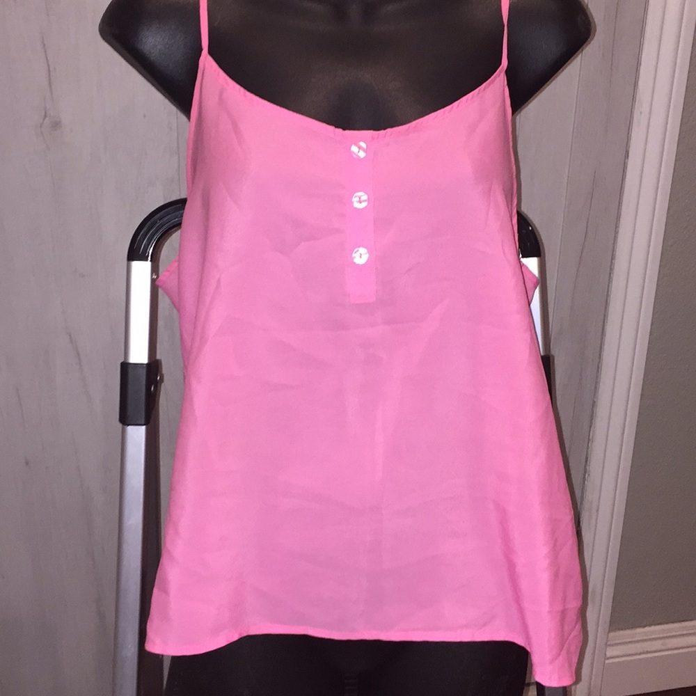 Pink tank top